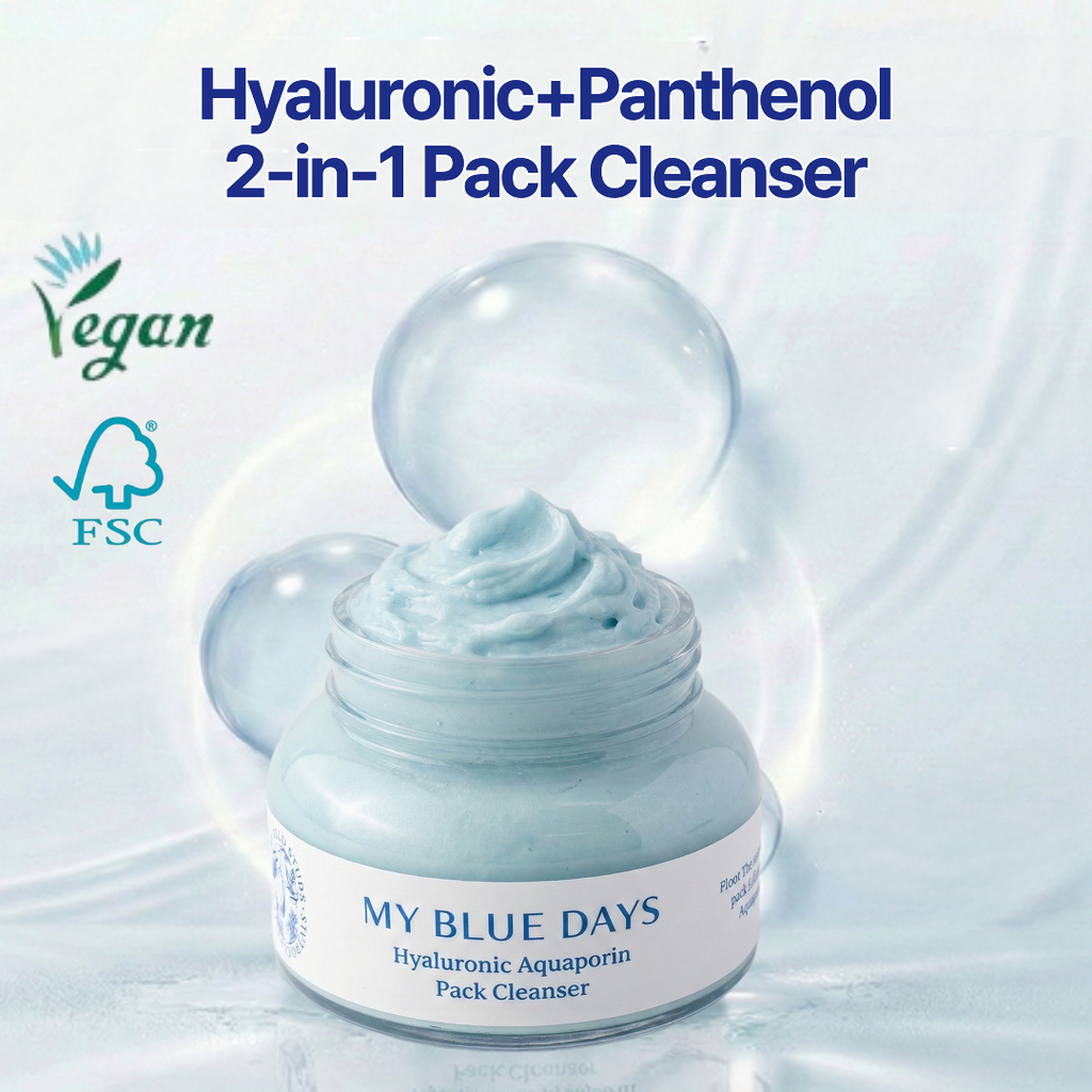 Hyaluronic+Panthenol 2-in-1 Transforming Pack Cleanser | K-Beauty Skincare