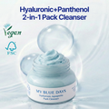 Hyaluronic+Panthenol 2-in-1 Transforming Pack Cleanser | K-Beauty Skincare